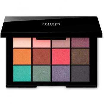 KIKO Milano Smart Cult Eyeshadow Palette - 01 | Paleta con sombras difuminables, 17 g
