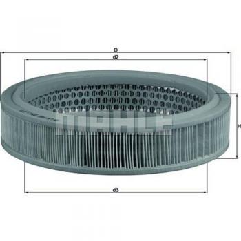 Filtro de aire Mahle LX160