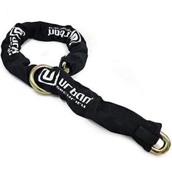 Urban 14.120L Cadena Antirrobo ø14 Moto, Scooter, Sistema Lazo 120cm, Negro