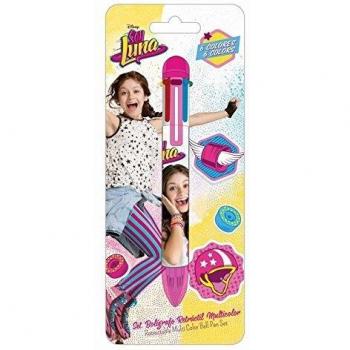 Soy Luna - Set boligrafo retractil multicolor