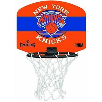 Spalding NBA Miniboard NY Knicks 77-655Z Minicanasta, Unisex, Talla Única