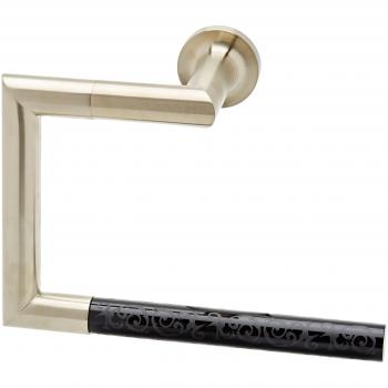 Pomdor - Toallero aro chester pvd oro mate - negro deco heritage