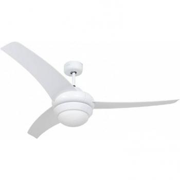 Universal Blue Mistral Ventilador de Techo con Luz y Mando 70W Blanco