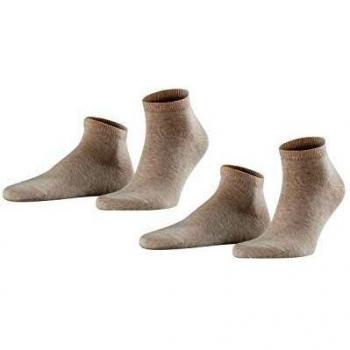 Falke Happy Men's Sneaker Socks 2-Pack Sand Melange Size 47-50