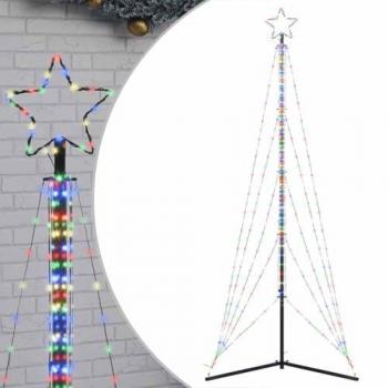 Luces para árbol de Navidad 525 LEDs multicolores 302 cm