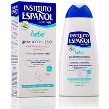 Instituto Español Bebe Gel de Baño sin Jabón, 500ml