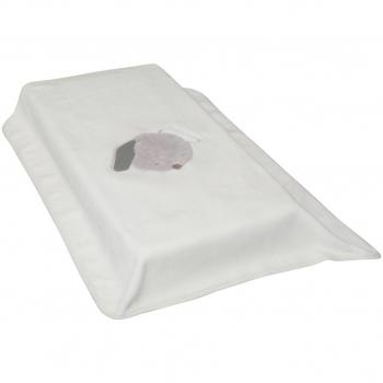 Cambrass Doggy - Manta bordada pes, 110 x 140 cm, color beige