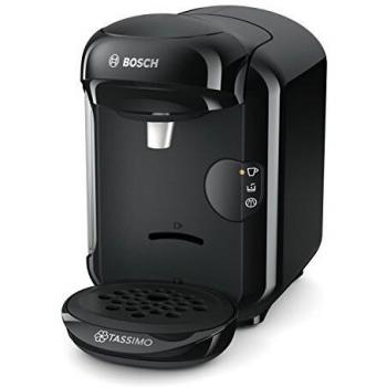 Bosch Tassimo Vivy 2 TAS1402 - Cafetera Automática Multibebidas con Cápsulas, 1300W, Depósito de 0.7L, Programa de Descalcificación y Limpieza, Color Negro
