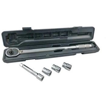 SATKIT LLAVE DINAMOMETRICA 1/2 28-210 NM CON ALARGADERA Y 3 VASOS