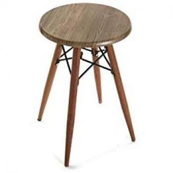 VERSA Taburete Color Madera Lansing Decoracion y Muebles Hogar Unisex, Multicolor