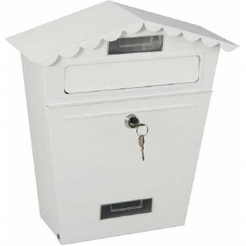 EDM 85800 Buzón de Acero Modelo Clásica, Blanco