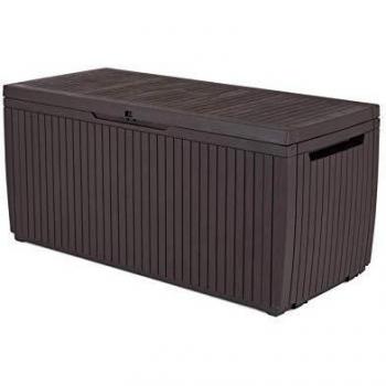 Keter Springwood Arcón exterior, Marrón, 53.5x123x57 cm