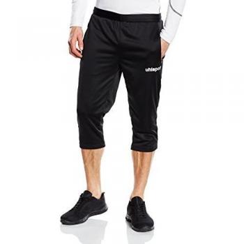 uhlsport Essential 3/4 pantalones de entrenamiento, hombre, Essential 3/4 Trainingshose, negro, XXL