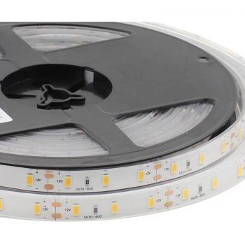 Tira LED Monocolor HQ SMD5630 ChipLed Samsung DC12V 5m (60led/m)72W IP68 Blanco Frío