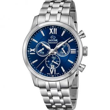 Reloj Jaguar Acamar J963/2 para Hombre con Esfera Azul y Pulsera de Acero Plateado