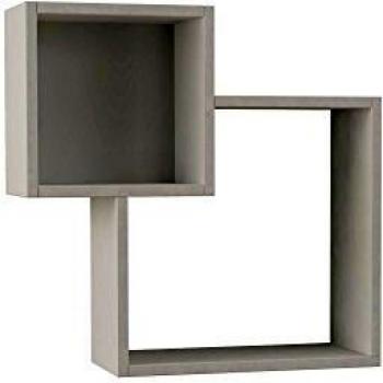 Homitis Pared Tabla, Diamond, Madera, Blanco, 23 x 57,5 x 57,5 cm