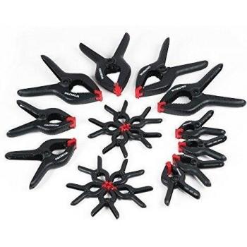 WORKPRO 20PCs Juego de Pinzas de Resorte Abrazaderas Para Estudio de Fotografía
