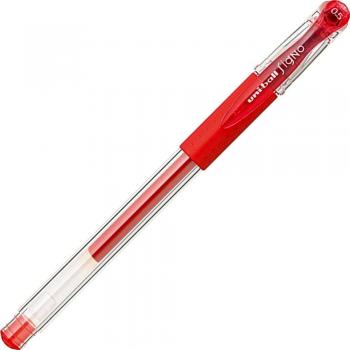 Uni - Bolígrafo de gel (0,5 mm), color rosso