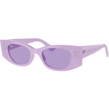 Ray-Ban RB4427 Kat 67581A Unisex Geometric Sunglasses Purple Size 49