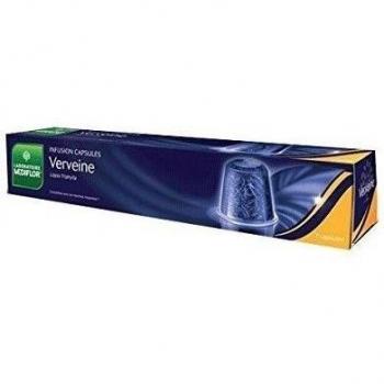 MEDIFLOR Infusion Verveine Boite de 7 capsules compatibles avec Nespresso