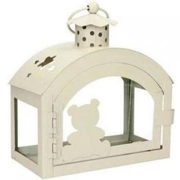 LINTERNA ARENA METAL VIDRIO PEQUEÑO BRANDANI 54468
