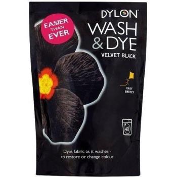 Dylon - Tinte Wash & Dye Negro Terciopelo 350 g.