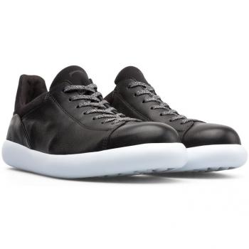CAMPER Capsule Sneakers for Men - Black, size 43, Smooth leather/Cotton fabric
