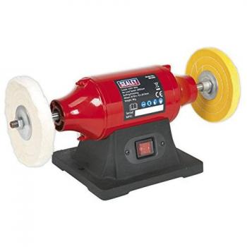 Sealey bb1502 pulidora para montar en banco 150 mm 370 w 230 v