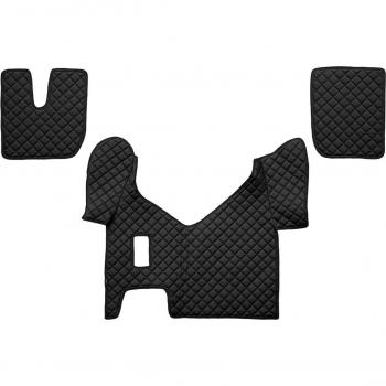 Alfombra moldeada F-CORE FL28 BLACK, diseño ergonómico, material de alta calidad, antideslizante, fácil de limpiar, resistente al desgaste