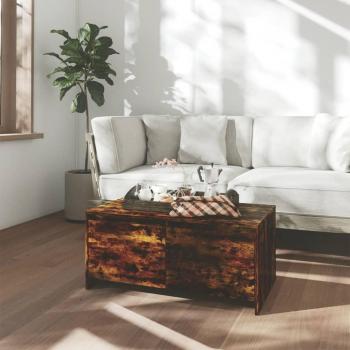 Mesa de salón Smoke Oak 90x50x41,5 cm en conglomerado