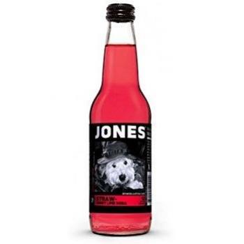 Jones Soda strawberry lime flavour soda 330 ml