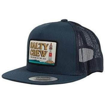 Salty Crew Point Loma Camión de 5 paneles para hombre -  Negro -  talla única