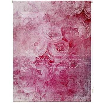 Homeflex Storalia - Estor Digital Salon Rosas - Enrollable - 110X250 cm - Disponible en Varias Medidas