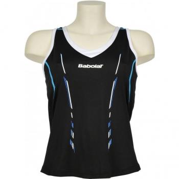 Babolat 41S1418 - Camiseta sin mangas de running para mujer, color negro, talla S