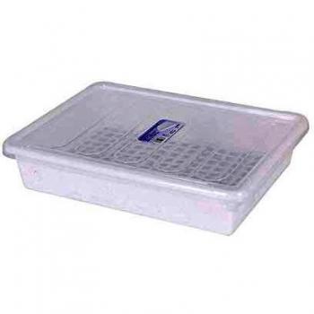 Inde Caja de Almacenaje con Tapa, Multicolor, Talla única