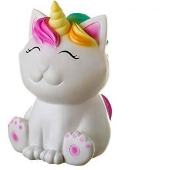 Lámpara de unicornio led blanca infantil para dormitorio Child