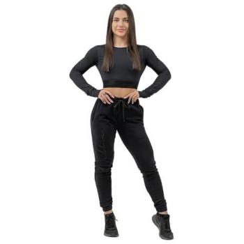 Pantalón largo Nebbia High-Waist Intense Signature negro mujer - L