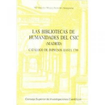Las bibliotecas de humanidades del CSIC
