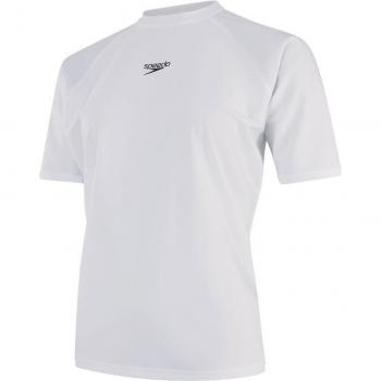 Speedo - Camiseta de mujer de natación manga corta Short Sleeve Swim Tee