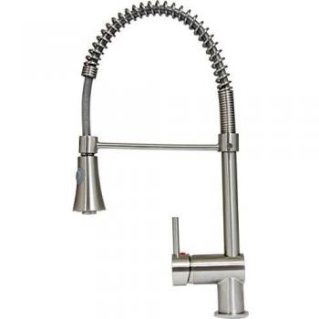 Grifo mezclador de fregadero SCHÜTTE CORNWALL en acero inoxidable