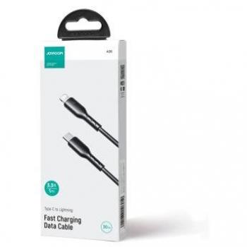 Cable de carga rápida USB-C a Lightning Joyroom SA26-CL3 30W 1m - Negro