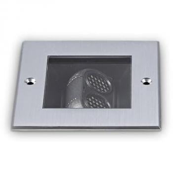 Luz LED Empotrable Cuadrada para Exteriores Taurus, Acero, 840Lm, 3000K, IP67