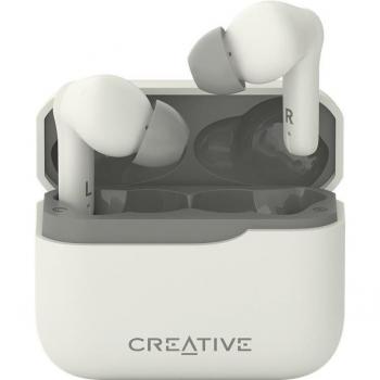 Auriculares In-Ear Bluetooth Creative Zen Air Plus con Cancelación Activa de Ruido (ANC), Modo Transparente, Control por Voz y Pantalla LED de Batería