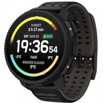 Suunto Vertical 2 Reloj GPS Smartwatch Negro con Pantalla AMOLED, Linterna, 20 días de Batería y más de 115 Modos Deportivos