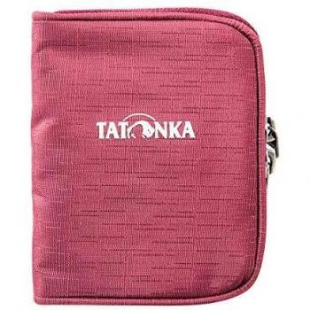 Tatonka Zipped Money Box, Accesorio de Viaje-Billetera Unisex Adulto, Bordeaux Red, 9 x 11 x 2 cm