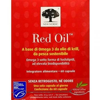 New Nordic Aceite Rojo 60 cápsulas