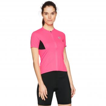 PEARL IZUMI W Seleccione búsqueda SS Jersey, Mujer, Screaming Pink/Black