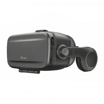 Trust Urban Exora - Gafas de Realidad Virtual y Auriculares para Smartphone, Color Negro