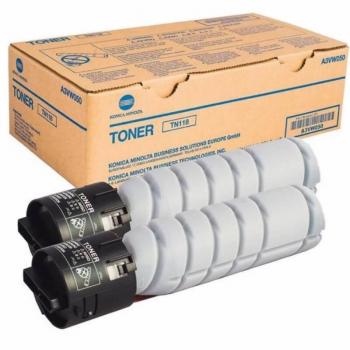 Toner Negro Konica Minolta TN-118 (pack 2) - Alta Calidad