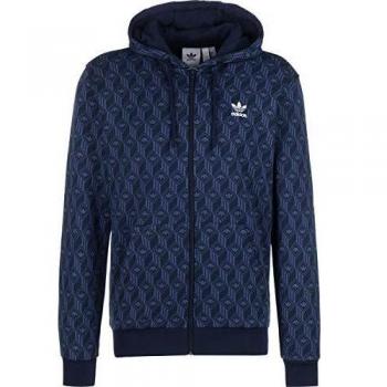 adidas Mono FZ Hoodie Sudadera, Hombre, Night Marine/Night Indigo, M
